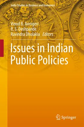 Annigeri / Deshpande / Dholakia | Issues in Indian Public Policies | E-Book | sack.de