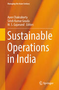 Chakraborty / Kumar Gouda / Gajanand |  Sustainable Operations in India | eBook | Sack Fachmedien