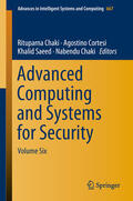 Chaki / Cortesi / Saeed |  Advanced Computing and Systems for Security | eBook | Sack Fachmedien