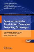Bhattacharyya / Sharma / Sastry |  Smart and Innovative Trends in Next Generation Computing Technologies | Buch |  Sack Fachmedien