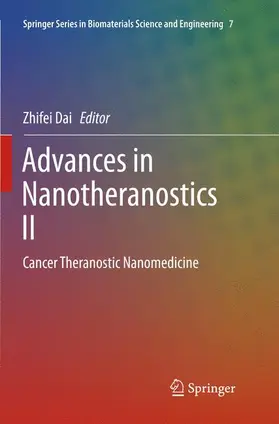 Dai |  Advances in Nanotheranostics II | Buch |  Sack Fachmedien