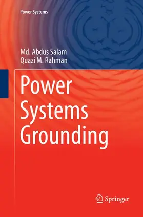 Rahman / Salam |  Power Systems Grounding | Buch |  Sack Fachmedien
