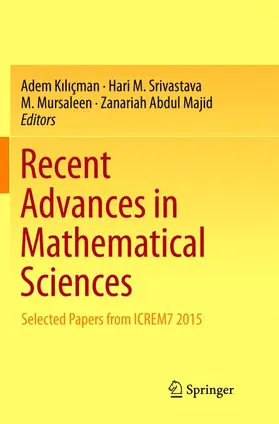 Kiliçman / Kiliçman / Srivastava |  Recent Advances in Mathematical Sciences | Buch |  Sack Fachmedien