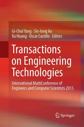 Yang / Castillo / Ao |  Transactions on Engineering Technologies | Buch |  Sack Fachmedien