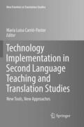 Carrió-Pastor |  Technology Implementation in Second Language Teaching and Translation Studies | Buch |  Sack Fachmedien