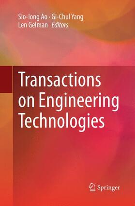 Ao / Gelman / Yang |  Transactions on Engineering Technologies | Buch |  Sack Fachmedien