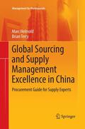 Terry / Helmold |  Global Sourcing and Supply Management Excellence in China | Buch |  Sack Fachmedien