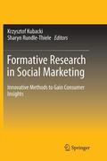 Rundle-Thiele / Kubacki |  Formative Research in Social Marketing | Buch |  Sack Fachmedien