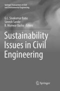 Sivakumar Babu / Basha / Saride |  Sustainability Issues in Civil Engineering | Buch |  Sack Fachmedien