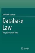 Mazumder |  Database Law | Buch |  Sack Fachmedien