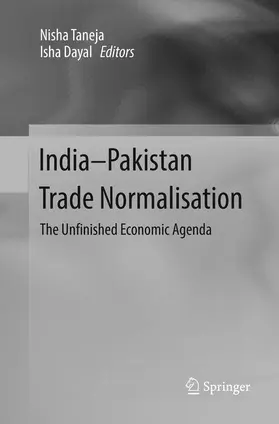 Taneja / Dayal |  India-Pakistan Trade Normalisation | Buch |  Sack Fachmedien