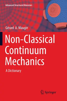 Maugin |  Non-Classical Continuum Mechanics | Buch |  Sack Fachmedien