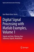 Giron-Sierra |  Digital Signal Processing with Matlab Examples, Volume 1 | Buch |  Sack Fachmedien