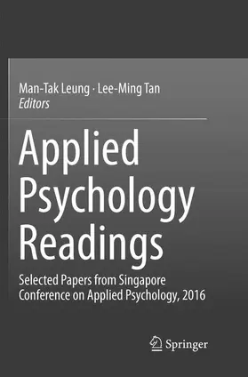Leung / Tan | Applied Psychology Readings | Buch | 978-981-10-9707-2 | www.sack.de