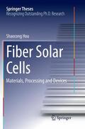 Hou |  Fiber Solar Cells | Buch |  Sack Fachmedien