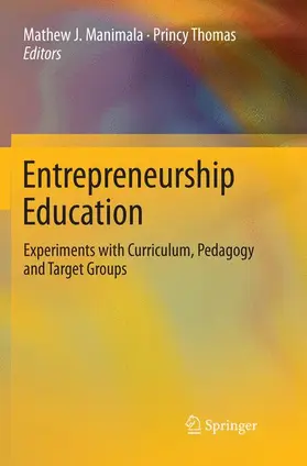 Thomas / Manimala |  Entrepreneurship Education | Buch |  Sack Fachmedien
