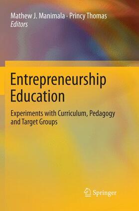 Thomas / Manimala | Entrepreneurship Education | Buch | 978-981-10-9842-0 | sack.de