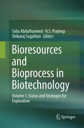 Abdulhameed / Pradeep / Sugathan |  Bioresources and Bioprocess in Biotechnology | Buch |  Sack Fachmedien