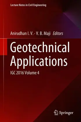 Maji / I.V. |  Geotechnical Applications | Buch |  Sack Fachmedien