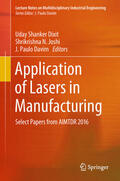 Dixit / Joshi / Davim |  Application of Lasers in Manufacturing | eBook | Sack Fachmedien
