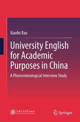 Rao |  University English for Academic Purposes in China | eBook | Sack Fachmedien