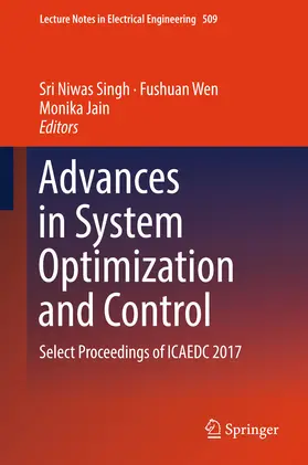 Singh / Wen / Jain |  Advances in System Optimization and Control | eBook | Sack Fachmedien