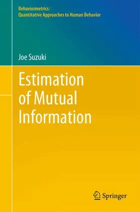 Suzuki |  Estimation of Mutual Information | Buch |  Sack Fachmedien
