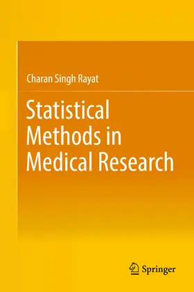 Rayat |  Statistical Methods in Medical Research | eBook | Sack Fachmedien