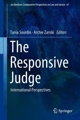 Zariski / Sourdin | The Responsive Judge | Buch | 978-981-1310-22-5 | sack.de