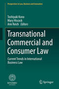 Kono / Hiscock / Reich |  Transnational Commercial and Consumer Law | eBook | Sack Fachmedien