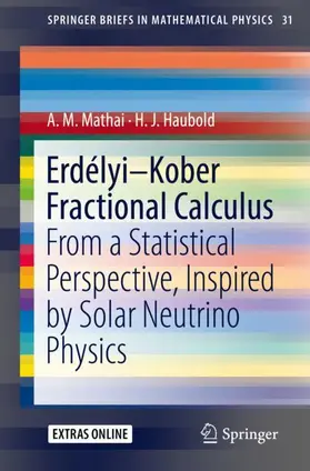 Haubold / Mathai |  Erdélyi-Kober Fractional Calculus | Buch |  Sack Fachmedien