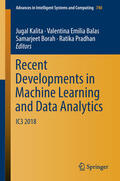 Kalita / Balas / Borah |  Recent Developments in Machine Learning and Data Analytics | eBook | Sack Fachmedien