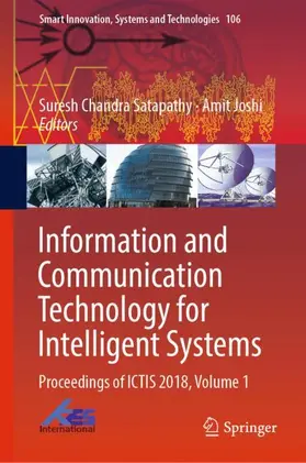 Joshi / Satapathy |  Information and Communication Technology for Intelligent Systems | Buch |  Sack Fachmedien