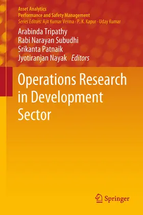 Tripathy / Subudhi / Patnaik |  Operations Research in Development Sector | eBook | Sack Fachmedien