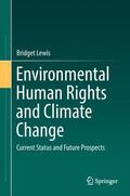 Lewis |  Environmental Human Rights and Climate Change | Buch |  Sack Fachmedien