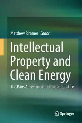 Rimmer |  Intellectual Property and Clean Energy | Buch |  Sack Fachmedien