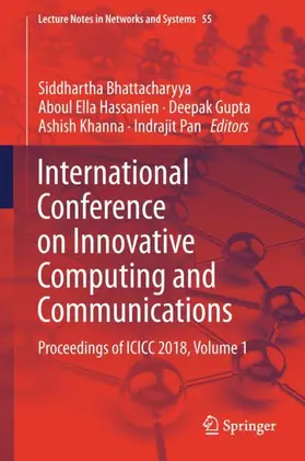 Bhattacharyya / Hassanien / Pan |  International Conference on Innovative Computing and Communications | Buch |  Sack Fachmedien