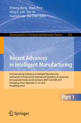 Wang / Price / Lim | Recent Advances in Intelligent Manufacturing | E-Book | sack.de