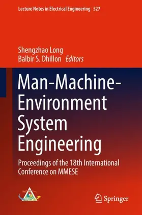 Dhillon / Long | Man-Machine-Environment System Engineering | Buch | 978-981-13-2480-2 | sack.de