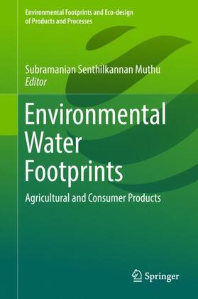 Muthu | Environmental Water Footprints | Buch | 978-981-1325-07-6 | sack.de