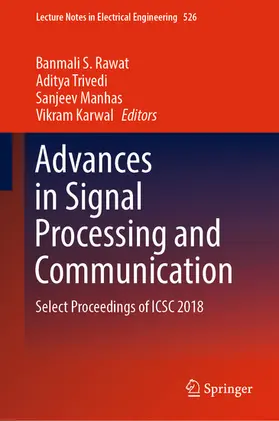 Rawat / Trivedi / Manhas |  Advances in Signal Processing and Communication | eBook | Sack Fachmedien