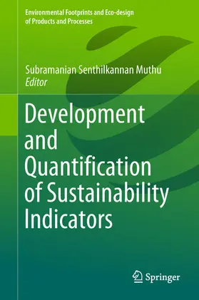 Muthu | Development and Quantification of Sustainability Indicators | E-Book | sack.de