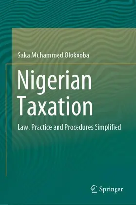 Olokooba |  Nigerian Taxation | Buch |  Sack Fachmedien