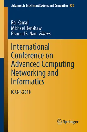 Kamal / Henshaw / Nair | International Conference on Advanced Computing Networking and Informatics | E-Book | sack.de