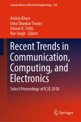 Khare / Tiwary / Sethi | Recent Trends in Communication, Computing, and Electronics | E-Book | www.sack.de