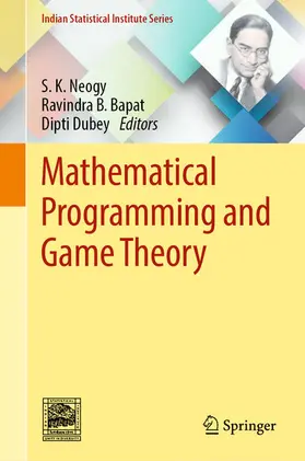 Neogy / Bapat / Dubey |  Mathematical Programming and Game Theory | eBook | Sack Fachmedien