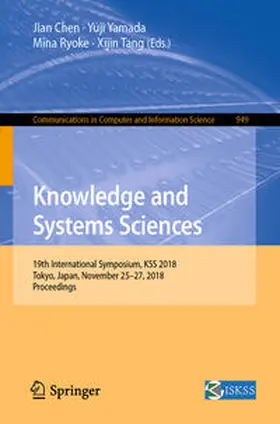 Chen / Yamada / Ryoke |  Knowledge and Systems Sciences | eBook | Sack Fachmedien