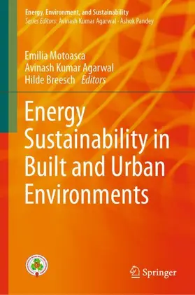 Motoasca / Breesch / Agarwal |  Energy Sustainability in Built and Urban Environments | Buch |  Sack Fachmedien