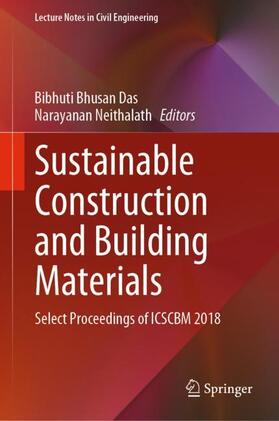 Neithalath / Das |  Sustainable Construction and Building Materials | Buch |  Sack Fachmedien