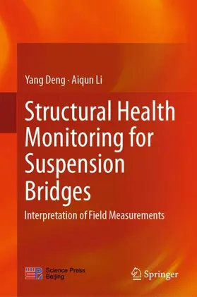Li / Deng |  Structural Health Monitoring for Suspension Bridges | Buch |  Sack Fachmedien